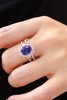 3.06ct刻面蓝宝石戒指 商品缩略图4