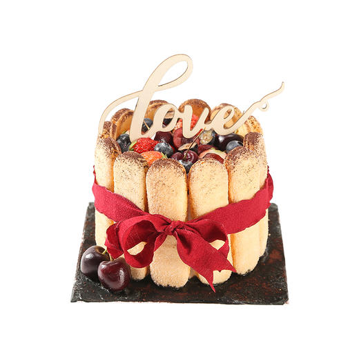 【情人节】提拉米苏车厘子蛋糕 商品图4