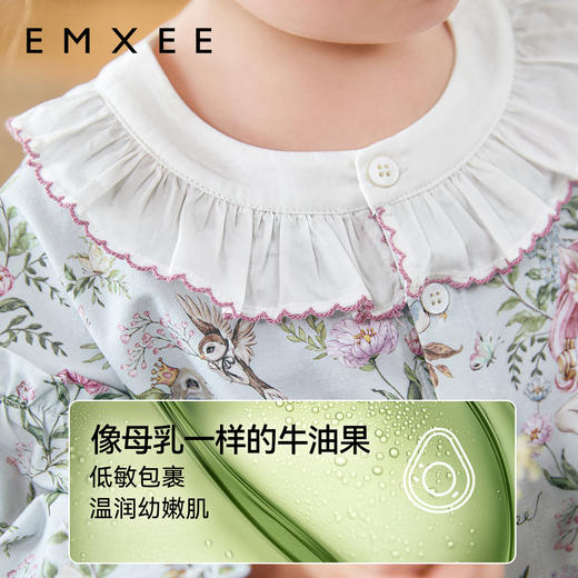 【宝宝服饰】嫚熙婴童家居服套装丝柔果棉男女童睡衣 商品图2