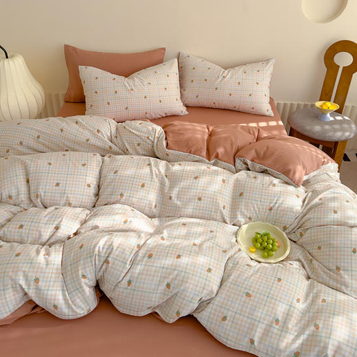 CKKHOUSE 春夏双层纱四件套 A类母婴级 柔软面料 双版设计 活性印染 多款可选 商品图8