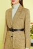 ESTELLICA 时尚简约黄色格纹西装外套 11500 商品缩略图3