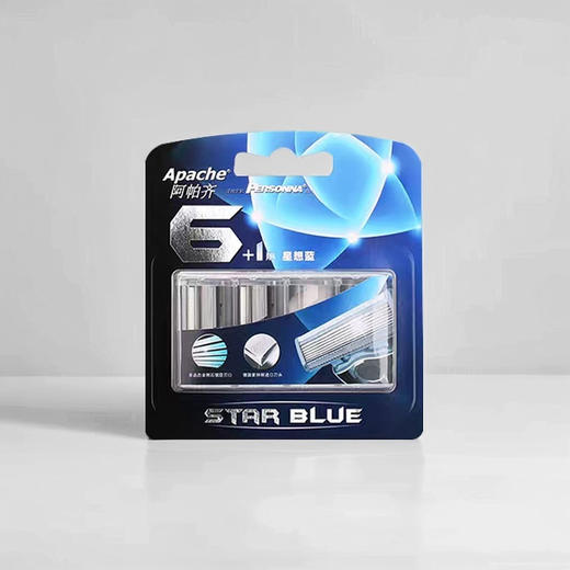 阿帕齐星想蓝剃须刀头【2刀头】 商品图3