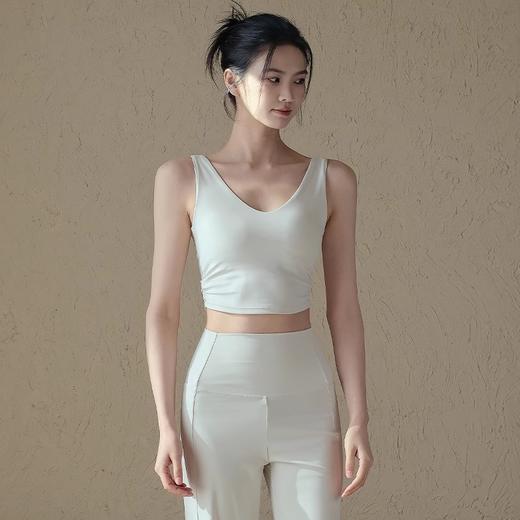 跃牌【禅语梵心】美背固定胸垫运动内衣女收腰裸感瑜伽服文胸WX5152 商品图1
