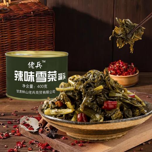 佬兵400g酸辣菜辣味雪菜罐头凉菜配菜小吃 商品图3