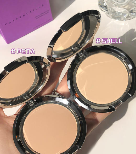 【2.12王炸割肉价】Chantecaille/香缇卡定妆粉饼控油持妆磨皮10g  shell暖瓷白/petal粉瓷白 商品图2