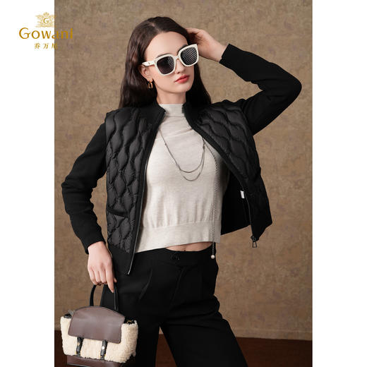 【两色可选】乔万尼休闲减龄设计短外套修身EM3B372 商品图5