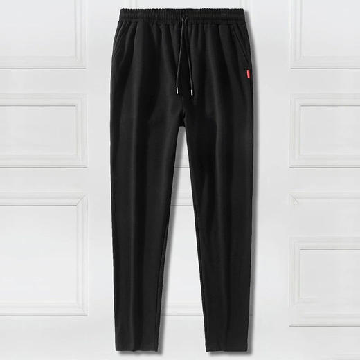 【特大码】【新款DAL】大依优型加肥男士纯棉运动休闲裤子男装大码毛圈休闲卫裤男小脚裤男裤子长裤宽松 商品图8