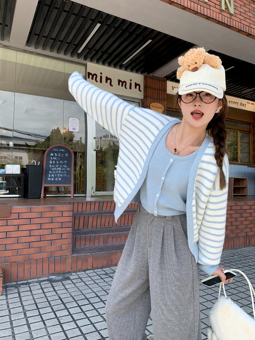 【110元任选3件】 微信粉丝秒杀专场 仅此今天 活动结束下架！！蓝色背心 商品图10