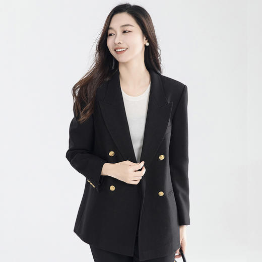 火桐hooton 纵横职场 绵羊毛混纺西装外套288862 商品图1