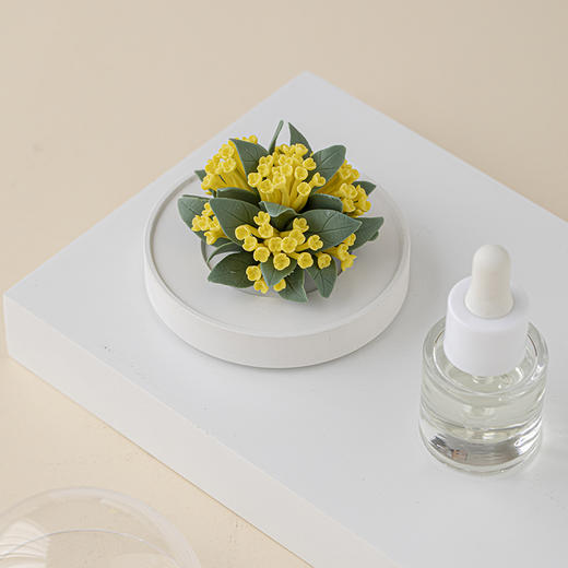 由瓷手捏瓷花香薰，非遗工艺 ，传统东方香气，宜室宜家 商品图4