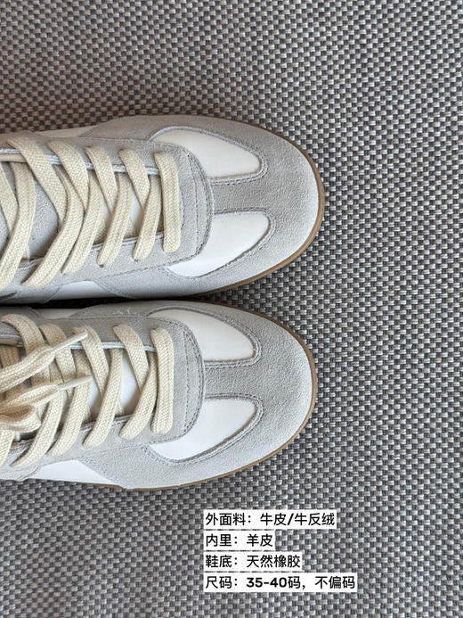 自留推荐！巨百搭好穿-牛反绒磨砂牛皮德训鞋【包邮+三天无理由退huan】 商品图8