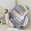 苏苏姐家本雾条纹毯手工DIY编织钩针毛线团自制材料包 商品缩略图1