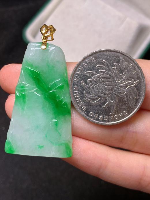 竹节翡翠吊坠 商品图2