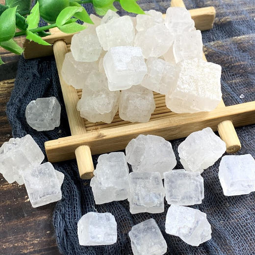 大青盐食用盐中药材青海湖茶卡纯天然药用大粒粗盐颗粒粉热敷500g 商品图2