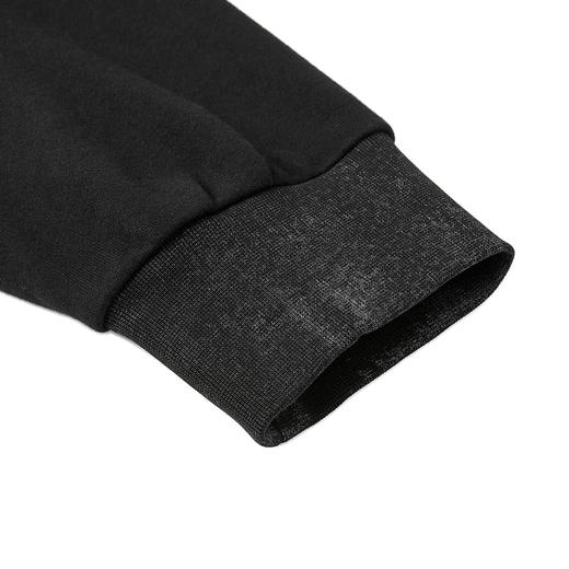 GXG男装黑色水洗圆领卫衣 冬季热卖时尚卫衣GEX13126704 商品图4