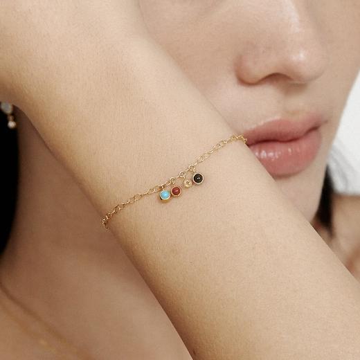 北京仓｜Chan Luu-Delilah-四色宝石 手链［美国设计师］ 商品图1