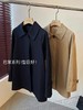 25春秋｜巴*立裁挺阔 抗皱翻领中长款小个子风衣外套【包邮+三天无理由退换 商品缩略图13