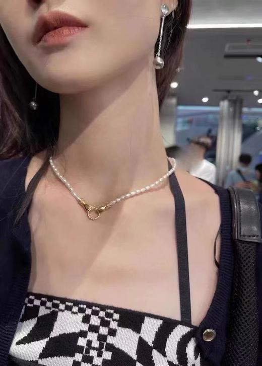 【正品单】刘亦菲同款 MI**联名小米粒淡水珍珠项链 商品图11