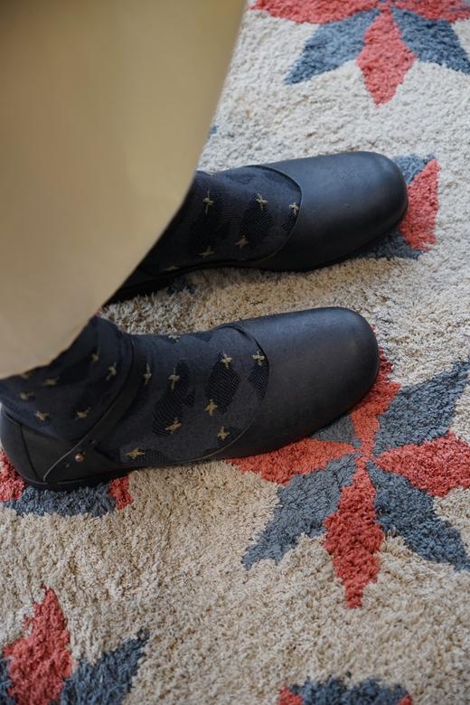 SHOE&SEWN黑色koln手工鞋 商品图4