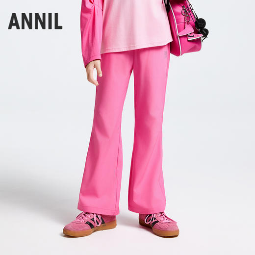 女童全腰微喇梭织裤春季新款安奈儿童装实体店同款AG516599 商品图2