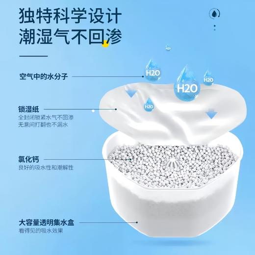 白元 无香除湿剂除湿盒450ml 3组(9盒）【该商品不支持用券】 商品图3