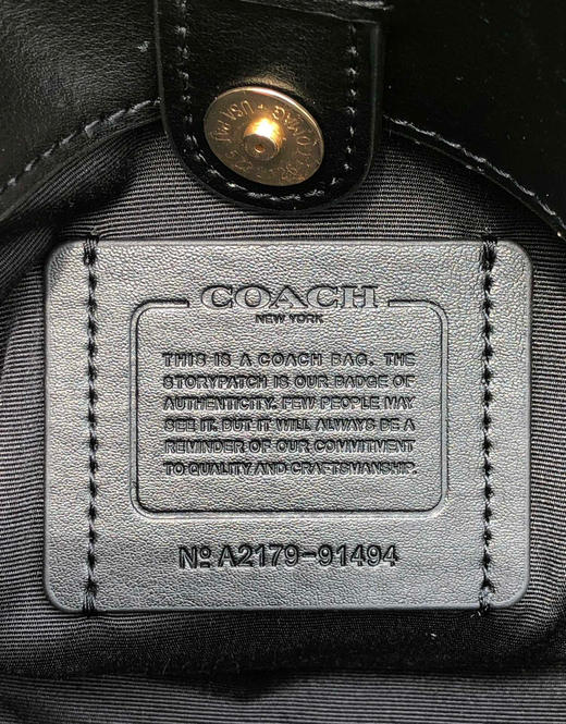 春季特惠💰520 蔻驰Coach 新款PVC小号戴妃包91494 手提单肩斜挎包 商品图7