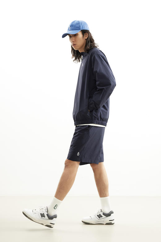 吃茶去chichaqu25快干轻量休闲户外运动圆领套头夹克训练城市通勤 商品图4