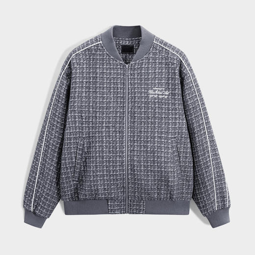 GXG男装 银色小香风棒球领夹克 冬季热卖夹克 GEX12129444 商品图4