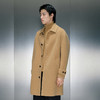 GXG男装 驼色肌理翻领长款大衣  冬季热卖驼色肌理翻领长款大衣 GEX12628904 商品缩略图2