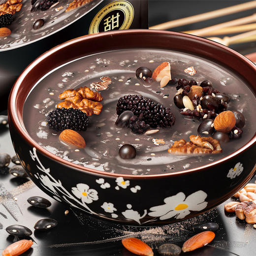 【新品推荐】德富祥膳食油茶清真陕西特产美食5黑（甜）600g*1袋 商品图2