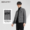 贝纳川地图图案设计男士翻领夹克外套ECK400009402 商品缩略图1