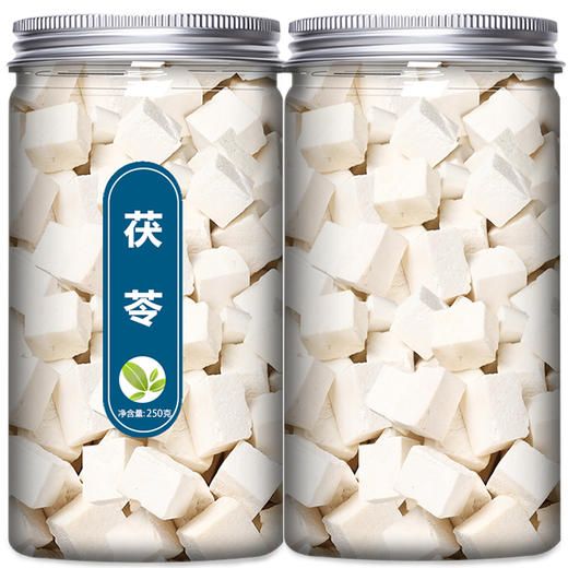 云南白茯苓块旗舰店中药材土野生正品伏苓食用片土伏苓粉500g克茶 商品图4