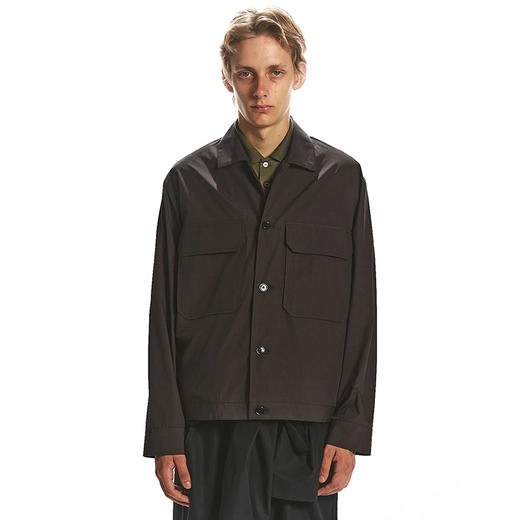 Markaware TAILORED SHIRT JACKET 高密度有机埃及棉夹克外套 商品图0
