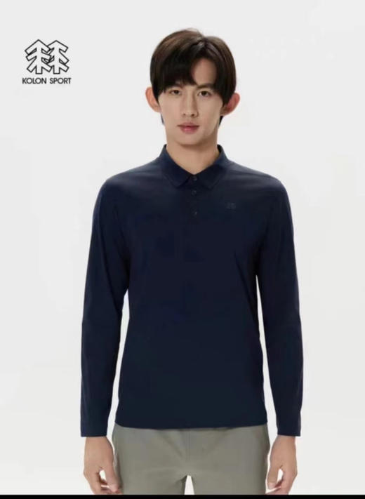 正品 可隆25 新款压胶 Polo衫长袖户外运动速干弹力
黑色，藏青，墨绿
尺码M～4XL 
摆脱束缚 自在通勤！ 商品图3