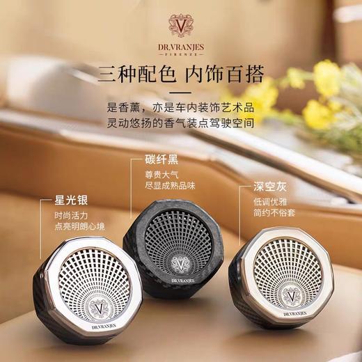 意大利Dr.Vranjes馥意世车载香薰汽车出风口摆件扩香器 商品图1