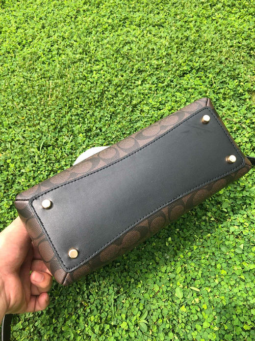 春季特惠💰520 蔻驰Coach 新款PVC小号戴妃包91494 手提单肩斜挎包 商品图3