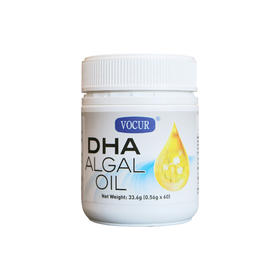 VOCUR 沃可瑞 DHA藻油食用油脂 60粒/瓶
