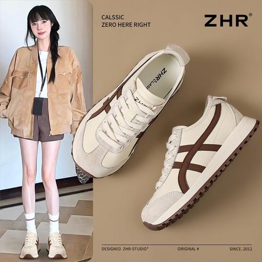 ZHR则则复古阿甘鞋女2025春季新款透气百搭运动休闲鞋女软底 商品图5