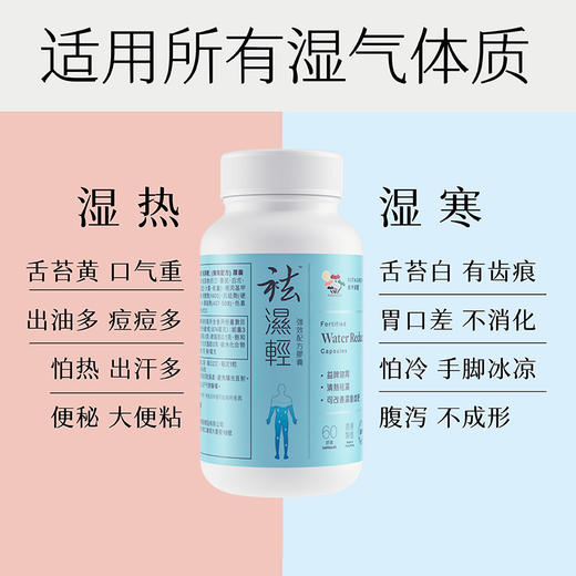 【高海宁同款】维特健灵祛 湿轻胶囊祛湿香港调理水肿草本去60粒 商品图2