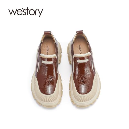 westory2024年春季新款厚底增高舒适女鞋W24AM56711 商品图4