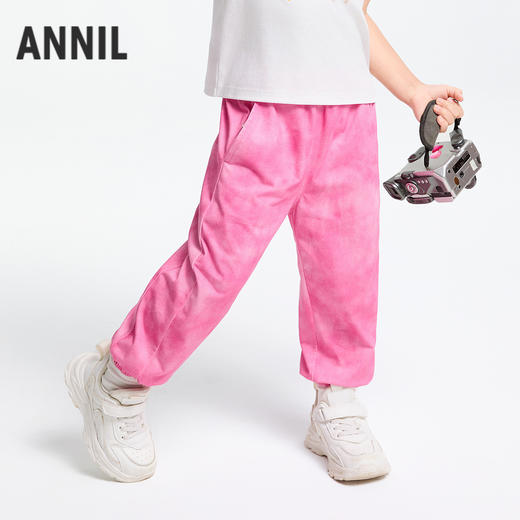 女童全腰SORONA针织单裤春季新款安奈儿童装实体店同款XG516550 商品图1