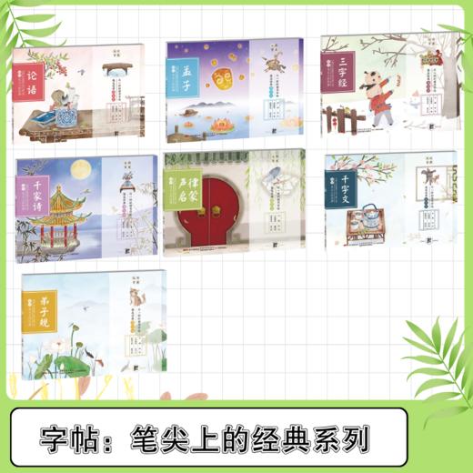 笔尖上的经典 杨子实硬笔范字书法字帖 商品图0