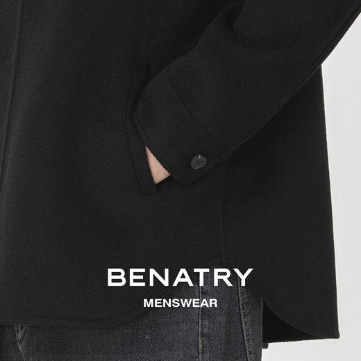 贝纳川经典翻领单侧贴袋男士休闲夹克外套ECP328001402 商品图4