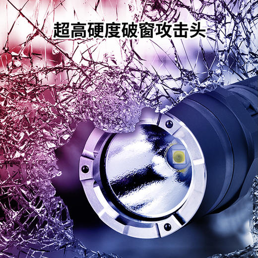 【品牌优选】（NEXTORCH）纳丽德P83强光户外手电筒双开关白光红蓝闪3光源照明 商品图4