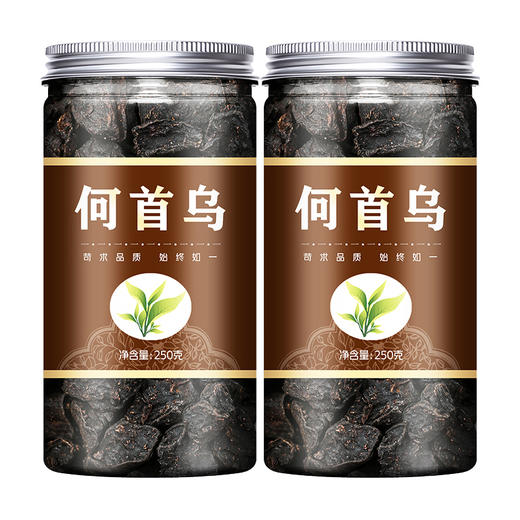 何首乌500g克中药材 可制何首乌片磨首乌粉泡茶酒黑发无野生正品 商品图4