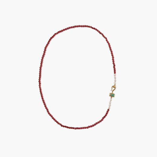 北京仓｜Chan Luu-Santos-红玉髓 串珠 项链［美国设计师］ 商品图0
