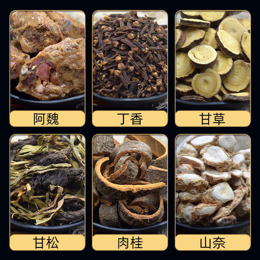六君子钓鱼中药材泡酒专用阿魏小药甘松香料公丁香肉桂山奈药酒粉 商品图2