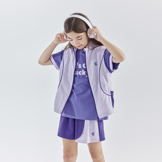 cicochild 2025年春款新品儿童轻量化户外马甲休闲防泼水立领上衣 商品图4