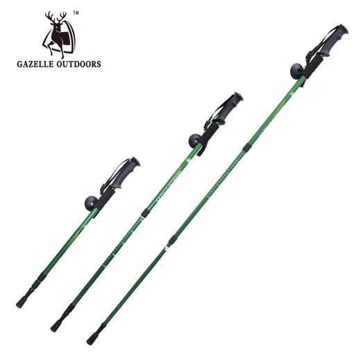 徽羚羊 轻登山杖伸缩折叠手杖徒步爬山拐杖健走棍 户外装备 商品图2