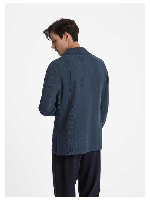 callisto桑葚蓝意大利绵羊毛混纺外套 商品图4